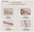 Dr.Trimp Cotton Crepe bandage 15cm x 4m thumbnail