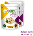 Gobbe Whole Cashew Nuts (200gm Each) thumbnail