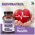 Vedapulse Resveratrol with Grape Seed Extract 1000mg Veg Capsule | Heart, Skin & Immune Support thumbnail