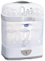 Chicco Steril Natural 2 in 1 Baby Bottle Sterilizer For 6 Bottles | With Fast and Effective Sterilization thumbnail
