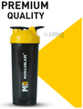Muscleblaze BPA-Free (650ml) Shaker Yellow & Black thumbnail