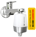 WaterScience CLEO SFU 717 Shower & Tap Filter for Hard Water | For Borewell/Tanker Water | Reduce Hairfall | thumbnail