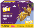 Pinq Polka Hot Pink Premium Ultra Thin Sanitary Pads XXL thumbnail
