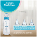 Vega Baby & Mom 4+ Month Baby Tritan Feeding Bottle Regular Neck Blue thumbnail