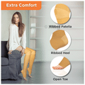 Vissco Anti Embolism Stocking, Thigh Length (Above Knee) to Improve Blood Circulation Large Beige thumbnail