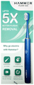 Hammer Flow 2.0 Upto 5X Better Plaque Removal 1 Handle & 2 Brushheads Toothbrush Blue thumbnail