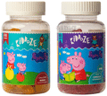Kiddoze Combo Pack of Calcium & Omega & DHA Gummies (60 Each) thumbnail