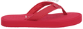 Yoho Lifestyle Ortho Soft comfortable and stylish flip flop Slipper for women ArchFlex Size 7 Red thumbnail