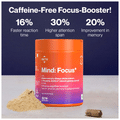 Setu Mind:Focus Veg Capsule with L-Theanine, Brahmi & Ginkgo Biloba (30 Each) thumbnail