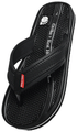 Ortho + Rest M10015 Cool Comfirt for Your Aching Feet Orthopedic Slippers for Men | Anti-Skid Flip Flops with Acupressure Massage Footbed | Extra Soft Black Size 10 thumbnail