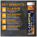 VedixLife L-Carnitine Lean Body Effervescent Tablet (20 Each) Orange thumbnail
