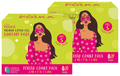 PINQ Polka Premium Cotton Feel Sanitary Pads Period Combo Pack (16XXL+15XL+10 Regular) with 10 Pantyliners Free thumbnail