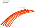 HealthAndYoga Rubber Colon Tube Close End 32 FR thumbnail