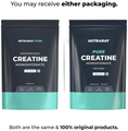 Nutrabay Creatine Monohydrate Amino Acid | Powder for Strength & Absorption | No Added Sugar | Unflavoured thumbnail