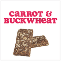 Wild Date Carrot & Buckwheat Vegan Anytime Snack Bar (40gm Each) thumbnail