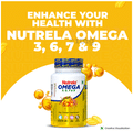 Patanjali Nutrela Organic Omega 3,6,7 & 9 | For Heart, Skin, Eyes & Brain thumbnail