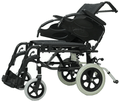 Forza Freedom 2 NG Action Transit Backrest Fold, Attendant-Driven, European Standard, Aerospace-Grade Aluminium, Weight Capacity 125 kg, Premium Lightweight Foldable Wheelchair for Old People thumbnail