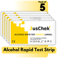 JusChek+ Alcohol Rapid Test Dipstick (Urine) thumbnail
