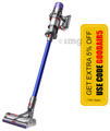 Dyson V11 Absolute Pro Cord-Free Vacuum Cleaner | De-tangling Motorbar cleaner head Blue thumbnail