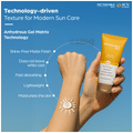 Photostable Gold Matte Finish Sunscreen Gel | PA+++ SPF 55 thumbnail