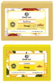 Khadi Care Combo Pack of Herbal Lemon Soap & Saffron Soap (125gm Each) thumbnail