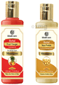 Khadi Care Combo Pack of Fruit Vinegar Shampoo & Soya Protein Shampoo (210ml Each) thumbnail