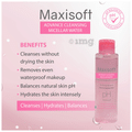 Maxisoft PH Balanced Advance Cleansing Micellar Water (100ml Each) thumbnail