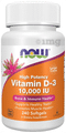 Now Highest Potency Vitamin D 3 10,000 IU Softgel thumbnail