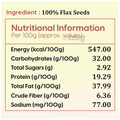 Fabeato Flax Seeds (250gm Each) | Fibre Rich | Hair Growth | Weight Loss thumbnail