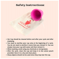 Goli Soda Her Cup Platinum-Cured Medical Grade Silicone Menstrual Cup Fushia thumbnail