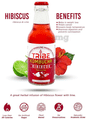 Tribe Kombucha Combo Pack of Naturally Sparkling Probiotic Drink (210 ml Each) Hibiscus & Lime thumbnail