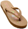 Ortho + Rest Women's Cool Extra Soft and Comfortable Orthopedic Flip Flops for Home Daily Use Tan 7 thumbnail