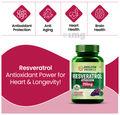 Himalayan Organics Resveratrol Grape Seed Extract Vegetarian Capsule thumbnail