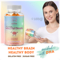 Tefety DHA Enriched Multivitamin Gummies Orange thumbnail