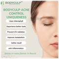 Bodyculp Combo Pack of Glutathione Capsules (60 Each) & Plant Based Acne Control Powder Green Apple Flavour(150gm) thumbnail