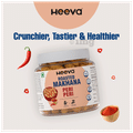 Heeva Roasted Makhana (100gm Each) Peri Peri thumbnail