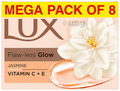 Lux Flaw-Less Glow Jasmine Soap infused with Vitamin C & E (150gm Each) thumbnail