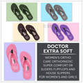 Doctor Extra Soft D 16 Orthopaedic and Diabetic Feel Good Super Comfort Slippers for Women Olive 10 thumbnail