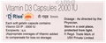 D-Rise 2000 Capsule with Vitamin D3 (Cholecalciferol) for Bone Health | Bone, Joint & Muscle Care thumbnail