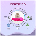 Vaquita Reusable Menstrual Cup Disc with Case Small Pink thumbnail