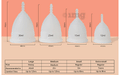Bbold Menstrual Cups For Women White Medium thumbnail