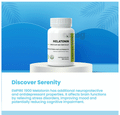 EMPIRE 1900 Melatonin | Natural Sleep Support | Non-Addictive | Insomnia & Stress-Relief | Tablet thumbnail