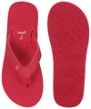 Yoho Lifestyle Ortho Soft comfortable and stylish flip flop Slipper for women ArchFlex Size 7 Red thumbnail
