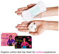 PINQ Polka Premium Cotton Feel Panty Liners (25 Each) Large thumbnail