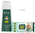 Docura Bubble Bath with Docura Baby Wipes 72wipes free thumbnail