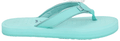 Yoho Lifestyle Ortho Soft comfortable and stylish flip flop Slipper for women ArchFlex Size 7 Aqua Blue thumbnail