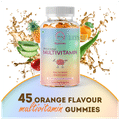 Tefety DHA Enriched Multivitamin Gummies Orange thumbnail