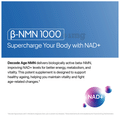 Decode Age NMN Pro Uthever 1000 Vegetarian Capsule , Ultra-Pure, Boost NAD+ , Improve Muscle Strength thumbnail