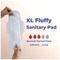 Bliss Natural Fluffy Herbal Sanitary Pad Pads Large thumbnail