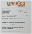 Linar-D3 Oral Drops Mango thumbnail
